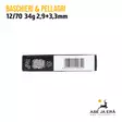 B&P Dual Shock 12/70 34g 2,9+3,3mm Haulikonpatruuna - Lyijyttömät patruunat - 8057502100822 - 5