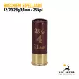 Baschieri & Pellagri 12/70 28g 3,1mm 25 kpl haulikonpatruuna yksi patruuna - 12/70 metsästyspatruunat - 8057502106022 - 3