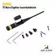 Burrel T1 laserkohdistin aseelle - Kohdistuslaitteet - 6438347010842 - 3