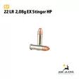 CCI Stinger 22 EX LR 2,08g Pienoiskivääripatruuna - 22 LR patruunat - 076683050502 - 3