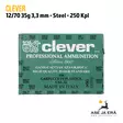 Clever Mirage Soft Steel T4 12/70 35g haulikonpatruuna - Lyijyttömät patruunat - 3300818390032 - 8