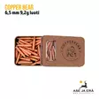 CopperBear 6,5 mm (.264) 9,2g kupariluoti 50 kpl - 6,5mm luodit - CB264142 - 2