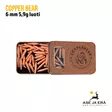 CopperBear 6 mm (.243) 5,96g kupariluoti 50 kpl - .243 luodit - CB243092 - 2