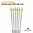 Easton Axis 5mm sulitettu nuoli ±.003" 400 - 6 kpl - yksityiskohta peräosasta - Hiilikuitunuolet - 723560193882 - 31