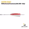 Easton Legacy hiilikuitunuoli 4" luonnonsulalla - Hiilikuitunuolet - 1182641012 - 12