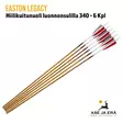 Easton Legacy 4" Feathers Helical 340 hiilikuitunuoli luonnonsulilla 6 Kpl - Yleiskuva - Hiilikuitunuolet - 1182641012 - 6