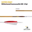 Easton Legacy hiilikuitunuoli 4" luonnonsulalla - Hiilikuitunuolet - 1182641012 - 10