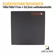 Eleven Polyfoam Tauluntausta 100x100x17cm 24,5cm vaihtokeskiöllä - Tauluntaustat ja telineet - 8718484897352 - 2