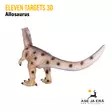 Eleven Targets 3D-taulu Allosaurus vaihtoinsertillä - 3D-eläintaulut - ELVaE62 - 4