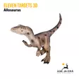 Eleven Targets 3D-taulu Allosaurus vaihtoinsertillä - 3D-eläintaulut - ELVaE62 - 1