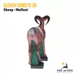 Eleven Targets 3D-taulu Mufloni vaihtoinsertillä - 3D-eläintaulut - ELVaE12 - 5