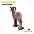 Eleven Targets 3D-taulu Mufloni vaihtoinsertillä - 3D-eläintaulut - ELVaE12 - 3