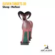 Eleven Targets 3D-taulu Mufloni vaihtoinsertillä - 3D-eläintaulut - ELVaE12 - 9