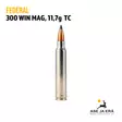 Federal .300 Win Mag Trophy Copper 11,7g - Muut kaliiperit - 029465063542 - 3