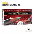 Federal .300 Win Mag Trophy Copper 11,7g - Muut kaliiperit - 029465063542 - 6