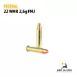 Federal Champion 22 Mag FMJ 2,60g pienoiskiväärinpatruuna - 22 WMR patruunat - 029465056032 - 2