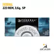 Federal Power-Shok .223 Rem SP 3,6g - 223 kaliiperi - 029465084172 - 1