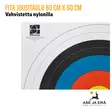 Nylonilla vahvistettu Fita jousitaulu 60 cm X 60 cm Nylonilla vahvistettu  jousiammuntaan - Yksityiskohta sektorista - Paperiset maalitaulut - 000867964002 - 3