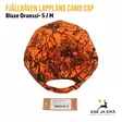 Fjällräven Lappland Camo Cap S/M Orange Blaze Takaa ENA näkyvissä - Lippalakit - 7323450724672 - 7