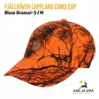 Fjällräven Lappland Camo Cap S/M Orange Blaze Yleiskuva - Lippalakit - 7323450724672 - 1
