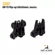 German Tactical Systems Scout AR-15 Flip-Up tähtäimet - Etu- ja takatähtäimet kivääreihin - EU2011012 - 1