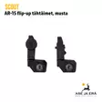 German Tactical Systems Scout AR-15 Flip-Up tähtäimet - Etu- ja takatähtäimet kivääreihin - EU2011012 - 3