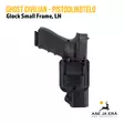 Ghost Civilian holster Glock Small Frame vasenkätinen takaa, pistooli kotelossa - IDPA kotelot - GI03CN02 - 6