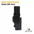Ghost Hybrid holster Walther PDP vasenkätinen - Takaapäin - IPSC kotelot - SGHD02 - 11