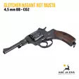 Gletcher Nagant NGT 4,5mm BB CO2 ilmarevolveri - Musta - BB kuula ilmapistoolit - 851151006102 - 10