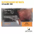 Gletcher Nagant NGT 4,5mm BB CO2 ilmarevolveri - Musta - BB kuula ilmapistoolit - 851151006102 - 12