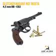 Gletcher Nagant NGT 4,5mm BB CO2 ilmarevolveri - Musta - BB kuula ilmapistoolit - 851151006102 - 11