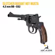 Gletcher Nagant NGT 4,5mm BB CO2 ilmarevolveri - Musta - BB kuula ilmapistoolit - 851151006102 - 2