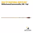 Gold Tip Traditional Hunter 006" hiilikuitunuoli luonnonsulilla, 340 - 1 kpl - nuoli sivusta - Hiilikuitunuolet - 1086701192 - 5