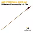 Gold Tip Traditional Hunter 006" hiilikuitunuoli luonnonsulilla, 340 - 1 kpl - nuoli viistosta - Hiilikuitunuolet - 1086701192 - 2