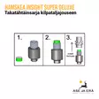 Hamskea InSight Super Deluxe takatähtäinsarja - Takatähtäimet - 856633006762 - 7