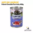 Happy Dog Sensible Pur Italy lihasäilyke Puhveli 400 g - Lihasäilykkeet ja makkarat - 4001967041422 - 1