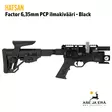 Hatsan Factor 6,35 mm PCP ilmakivääri, Black - yksityiskohta teleperästä - 6,35 mm PCP paineilmakiväärit - 067892 - 12