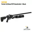 Hatsan Factor 6,35 mm PCP ilmakivääri, Black - oikealta etuviistosta - 6,35 mm PCP paineilmakiväärit - 067892 - 15