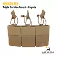 Triple Carbine Insert Coyote - etuviistosta - Reput ja laukut - 5908218740402 - 5