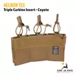 Triple Carbine Insert Coyote - takaa - Reput ja laukut - 5908218740402 - 9
