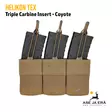 Triple Carbine Insert Coyote - edestä lippaidenkanssa - Reput ja laukut - 5908218740402 - 8
