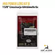 HHA Power Lens Kit B 1 5/8" 6x, myyntipkkaus EAN näkyvissä. - Tähtäimen osat ja tarvikkeet - 1107761012 - 16