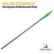 Hori-Zone Aftershock 20" varsijousen hiilikuitunuoli 6 kpl - Nuolet viuhkana - Varsijousen tarvikkeet - 8720054599672 - 6