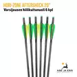 Hori-Zone Aftershock 20" varsijousen hiilikuitunuoli 6 kpl - Sulat lähikuvassa - Varsijousen tarvikkeet - 8720054599672 - 7