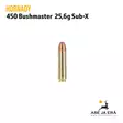 Hornady Subsonic 450 Bushmaster 25,6g Sub-X kiväärin patruuna - Muut kaliiperit - 090255822472 - 3