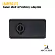 Leapers UTG Swivel Stud to Picatinny adapteri - Kiikarinjalat ja tarvikkeet - 4712274528062 - 4