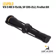 Leupold VX-5 HD 3-15x56 kiikaritähtäin - yliviistosta linssisuojat paikallaan - Leupold kiikaritähtäimet - 030317012212 - 18