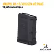 Magpul AR-15/M16 GEN M3 PMAG 10 ptr lipas - Toiminnallisten aseiden lippaat - 873750006192 - 13