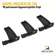 Magpul PMAG GEN3 AR .308 10 patruunan lippaanrajoitin 3 kpl, yläviistosta - Lippaan rajoittimet ja pohjat - 873750009032 - 3