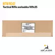 MTM RC42 Tactical Rifle aselaukku 109x35x13cm - myyntipakkauksen takakansi EAN - Kovamuovilaukut - 26057260402 - 7